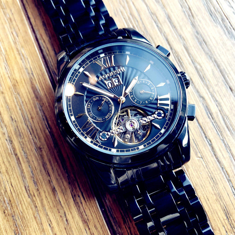 黑科技时尚潮流男士全自动机械表 法洛蒂国产腕表
