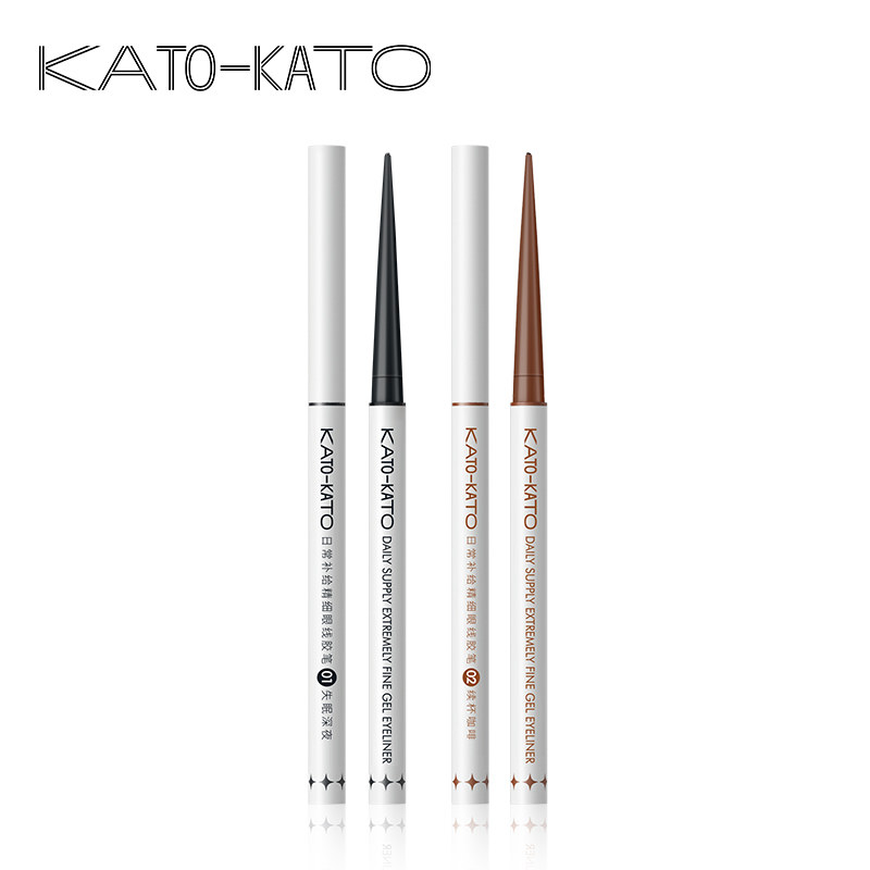 kato眼线胶防水不晕染卧蚕液膏女笔 kato眼线