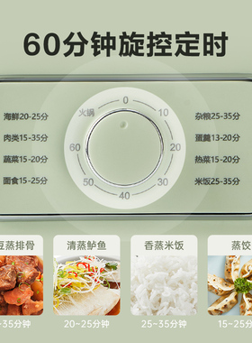 苏泊尔多功能电蒸锅家用大容量