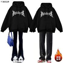 (gush routine) Guochao Tide Retro Clothing Loose large version oversize for missing lovers casual