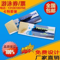 Voucher print coupon production of vouchers to be made with experience card Cash roll Lottery Design Customisation