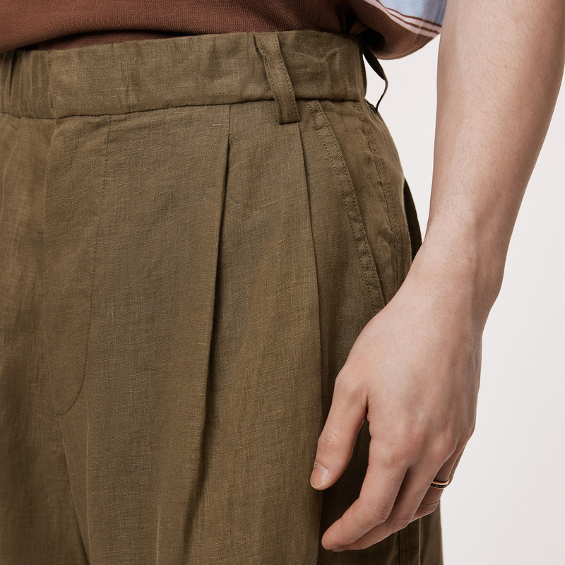 速写奥莱outlets男装春夏折扣新款休闲裤阔腿中裤宽松潮短裤时尚,淘宝优惠券,粉丝福利购,淘宝优惠卷