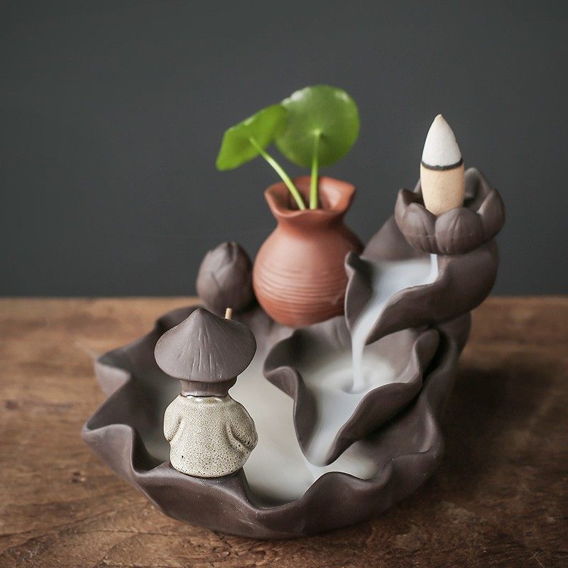 宇轩 老翁垂钓茶宠倒流香炉檀香炉熏香沉香线香道姜太公钓鱼摆件,淘宝优惠券,粉丝福利购,淘宝优惠卷