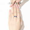 Personalized, fashionable and versatile simple spinel ring