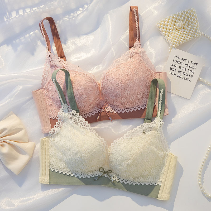 调整型收副乳女上托防下垂套装内衣 芯蒂美文胸