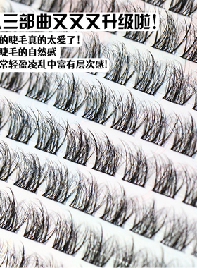 梦鹿水貂绒分段式假睫毛5D