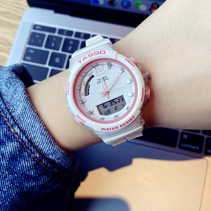 女简约气质独角兽初高中学生电子表 雅述国产腕表