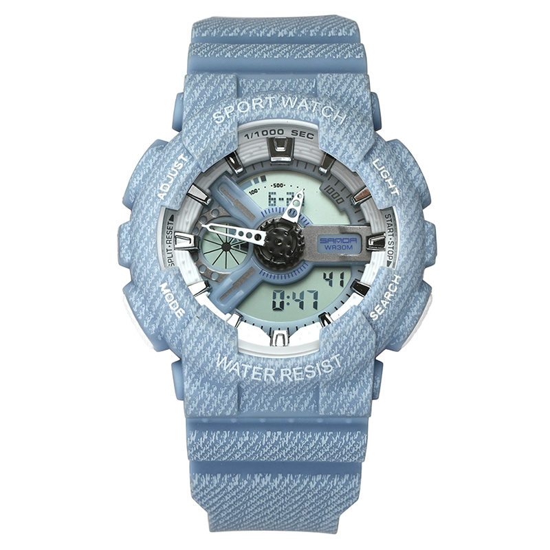 男机械运动潮流中学生情侣女电子表 雅述国产腕表