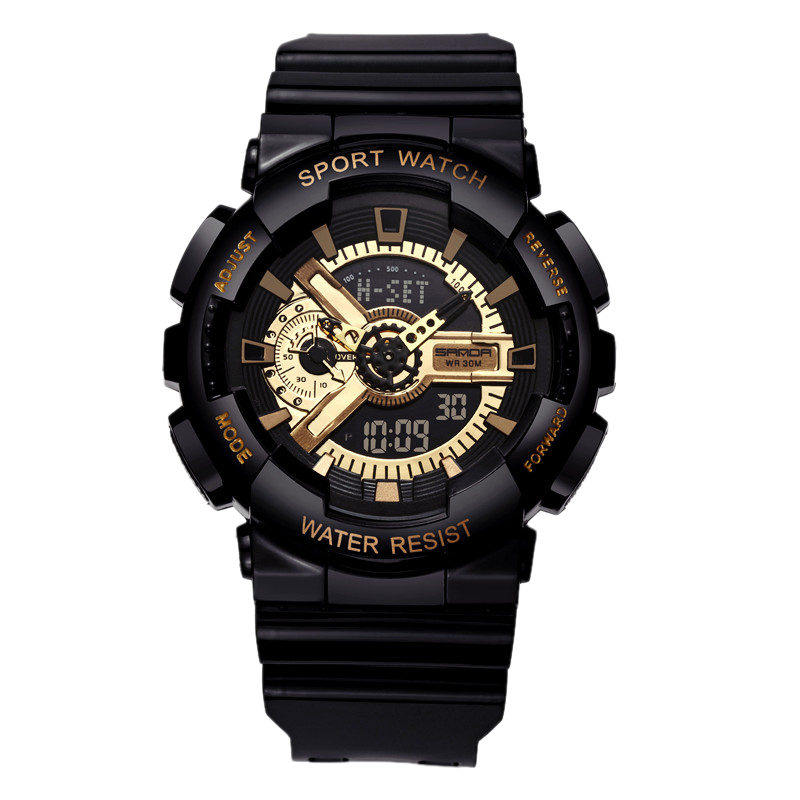 潮牌男非机械女中学生ins风电子表 雅述国产腕表