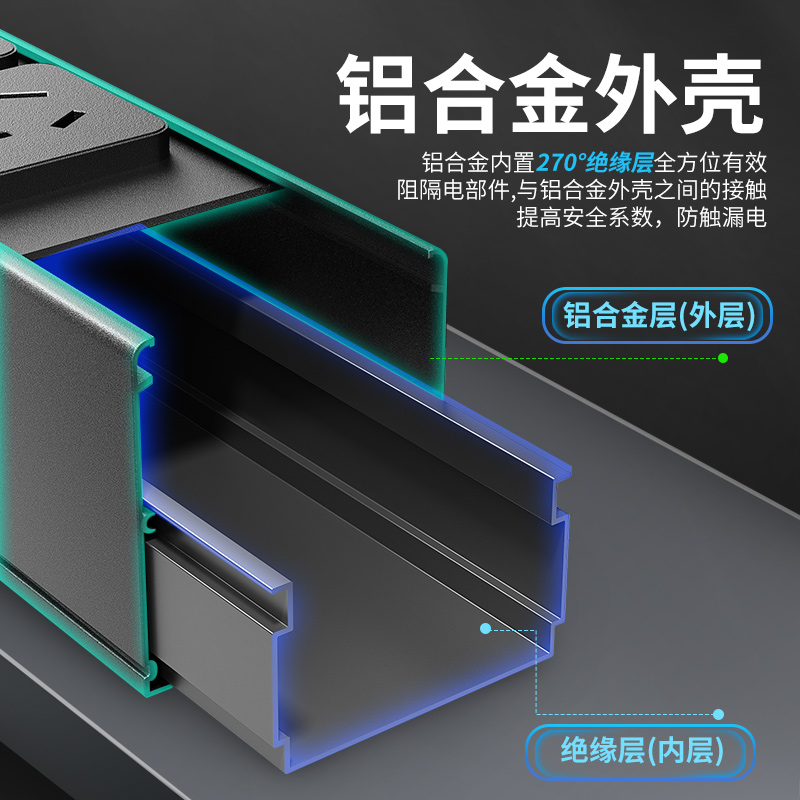 德木PDU插座机柜工业排插UPS电源接线板C20插头防雷加长机房专用-图1