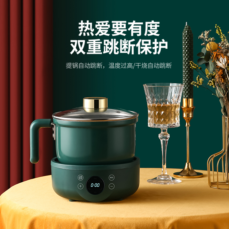 小小型1人圆形小火锅一人一电陶炉 米栗熊电磁炉/陶炉