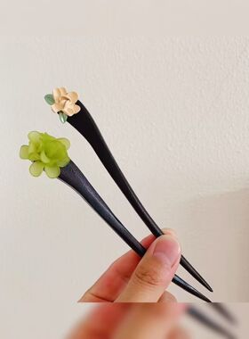 古风发簪女现代简约簪子盘发头饰