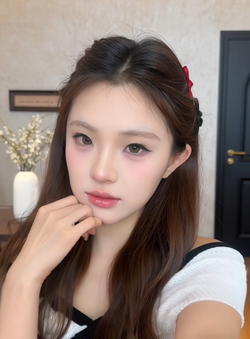 蝴蝶结倒插梳编发发梳bb夹刘海夹