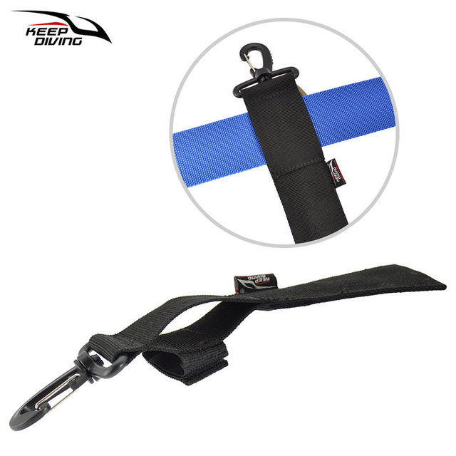 Scuba diving scissor cover wearable webbing underwater escape elbow scissors quick release storage protective cover technical diving equipment