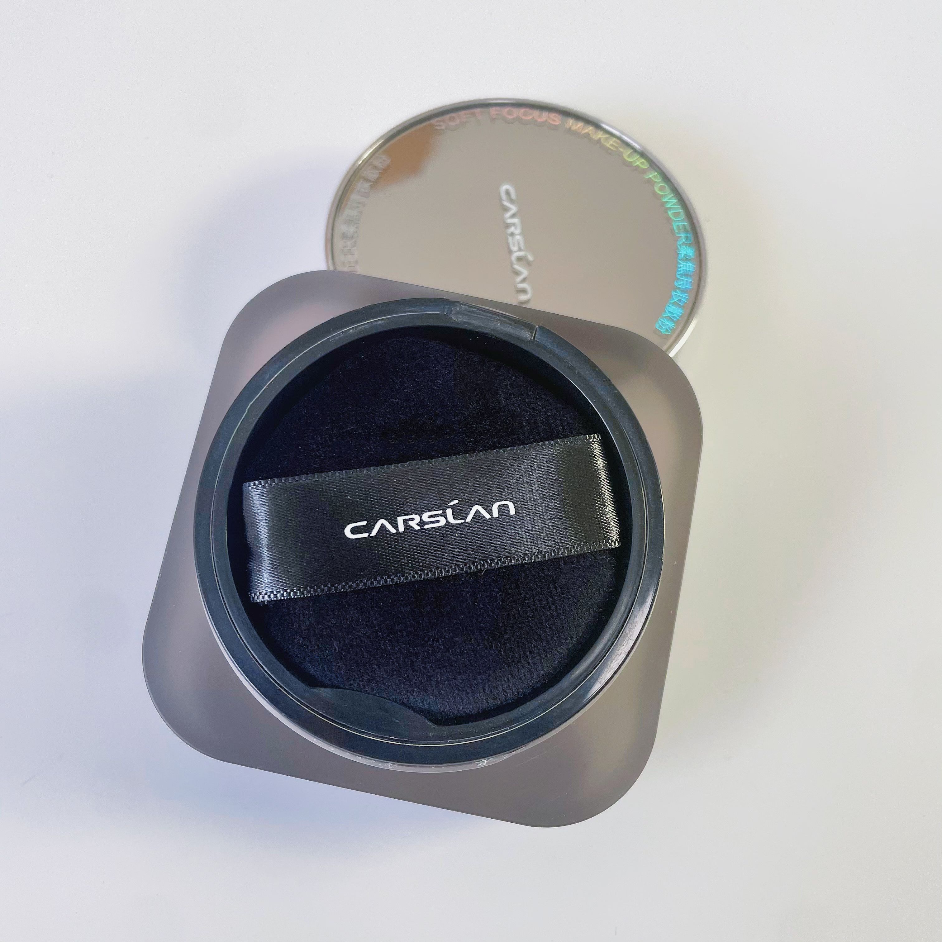 卡姿兰黑磁散粉粉扑通用替换柔软亲肤蜜粉定妆5cm通用水滴形 - 图2