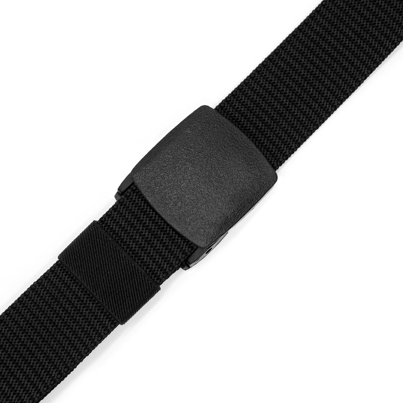 男士腰带塑胶扣休闲年轻人潮皮带学生百搭运动户外军训裤带