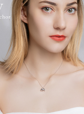 吉祥如意不褪色轻奢大象ins项链