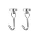 Hook without punching and strong magnet magnetic absorption round storage multi-purpose powerful door rear refrigerator bathroom hook hanging basket