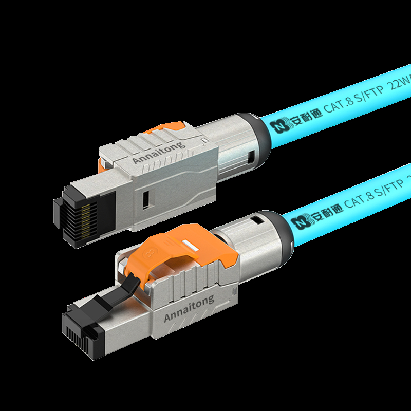 CAT8网线家用定制八类成品网络跳线千兆网线CAT7A超七类万兆网线 - 图3