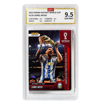 (CL) Soccer star card Lionel Messi Lionel Messi Argentina Rating Collection Card