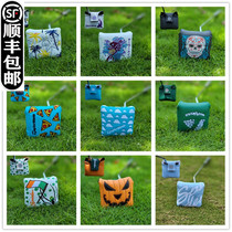 Spider Red Spider Square Push Rod Sleeve Golf Club Clubhead Sleeve TLM Ball Head Protective Cap Sleeve