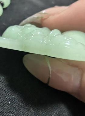 2026浅绿色弥勒佛笑佛貔貅观音菩萨龙牌节节高项链毛衣链吊坠挂件