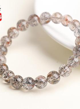 2025蓓蓓福 天然黑金草莓圆珠手链 黑色草莓籽黑金草莓手串