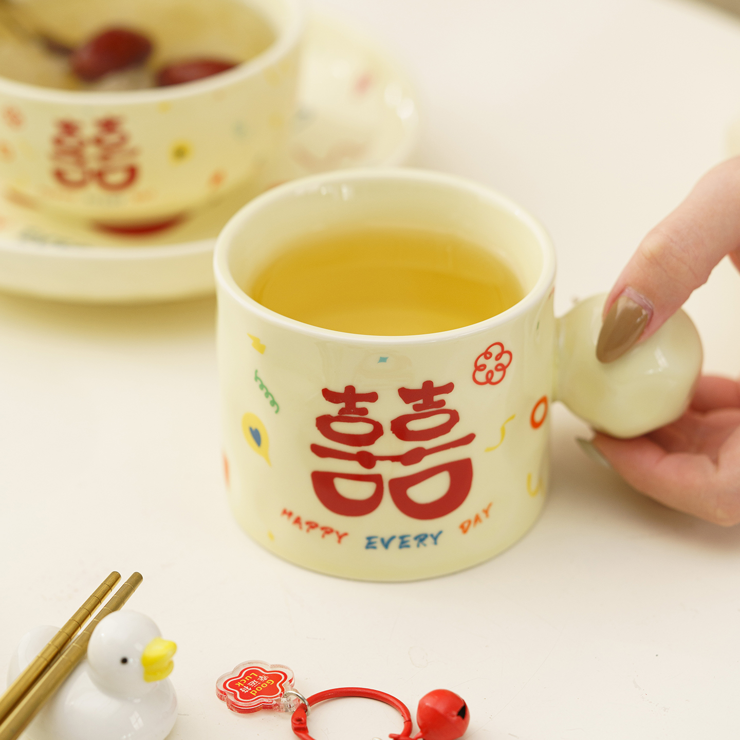 仲夏知己新婚礼物送新人闺蜜乔迁新居餐具送新娘结婚礼品订婚实用