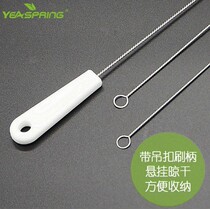 Baby Bottle Straw Brush Clean Nylon Brushed Baby Water Glass Straw Cup Brushed Slim small hairbrush wash 1