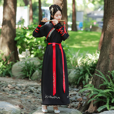 古装汉服女中国风学生改良日常班服 桐研晞汉服