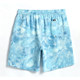 GELLA refreshing blue-colored shorts hazy and high-end feeling