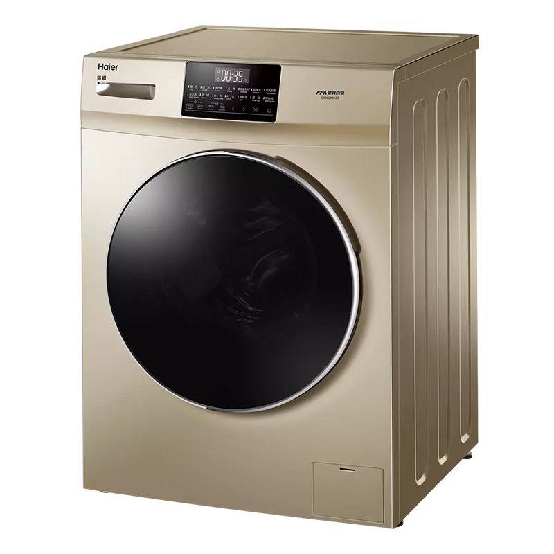 海尔滚筒9公斤g90028b12直洗衣机 海尔云网通洗衣机