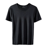 Шелковая трендовая летняя тонкая спортивная быстросохнущая футболка для отдыха, оверсайз