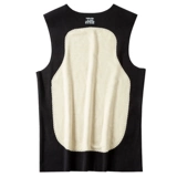 Бархатный удерживающий тепло демисезонный утепленный жилет без рукавов