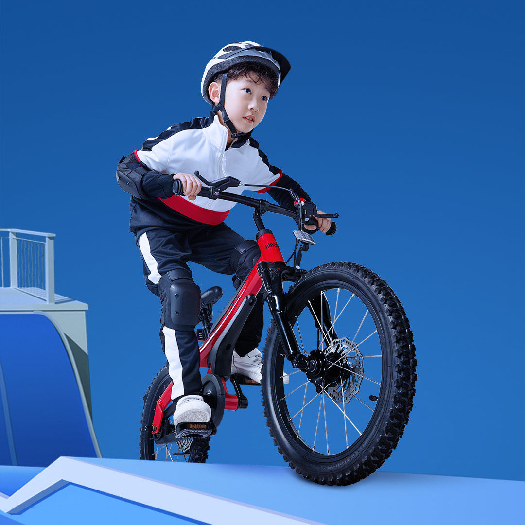 ninebot九号儿童男孩18寸3自行车 ninebot米聚自行车