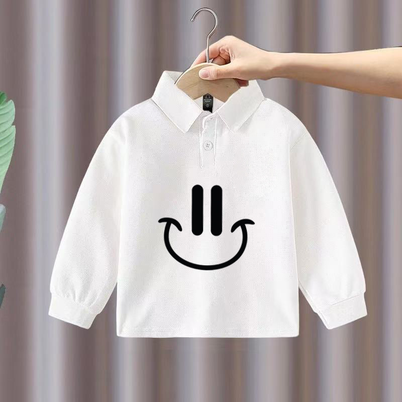 100%纯棉男童POLO长袖T恤2026春秋新款中小儿童宝宝卡通印花上衣,淘宝优惠券,粉丝福利购,淘宝优惠卷