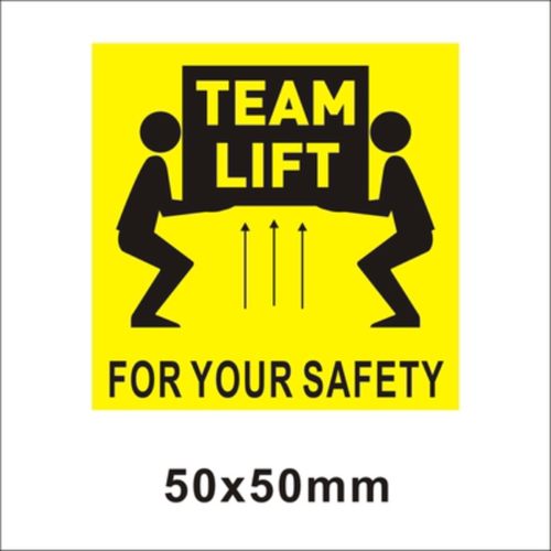 亚马逊FBA超重标签 警告标签 Team Lift标签 Heavy Package贴纸B - 图0