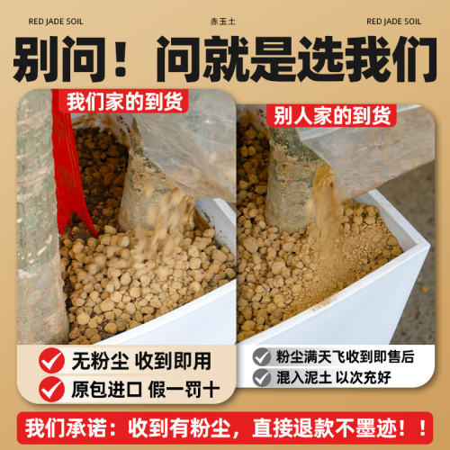 三本线赤玉土日本进口多肉盆景专用颗粒正品硬质爬宠铺面石营养土 - 图0