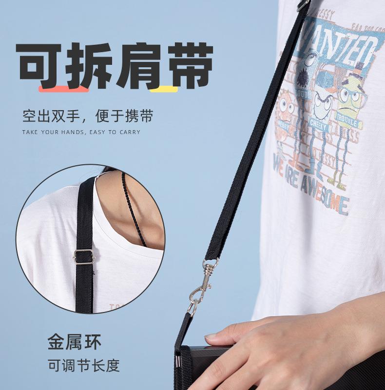 a2手提画册袋大容量工程图纸海报收纳袋4k文件夹A3美术作品收集册 - 图1