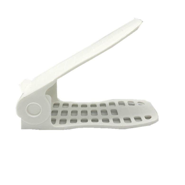 塑料可调节鞋架鞋子收纳架简易鞋托双层一体方便鞋柜收纳,淘宝优惠券,粉丝福利购,淘宝优惠卷