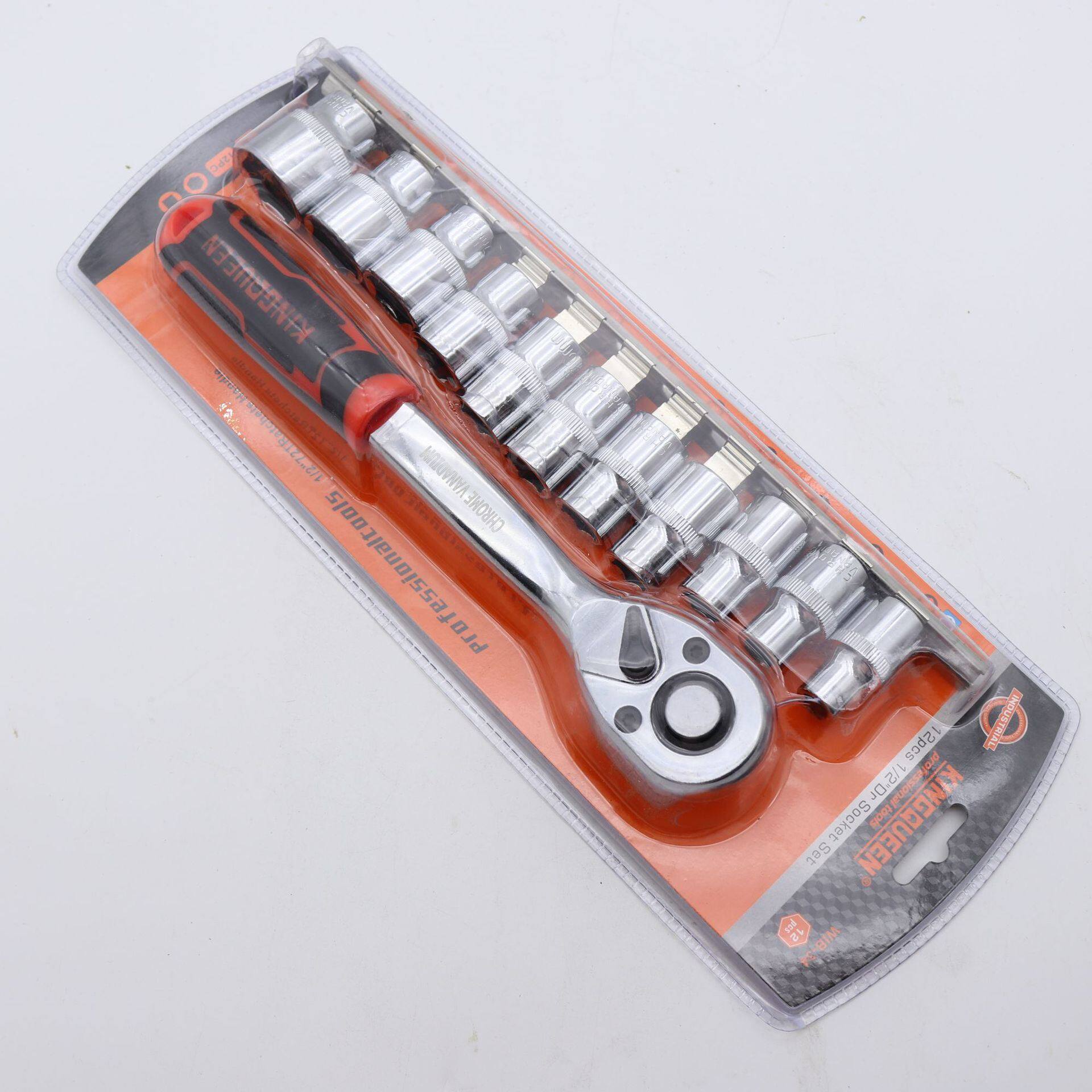 内六角套筒扳手12pc内6角套筒头快速棘轮批嘴批头咀改锥工具 - 图2