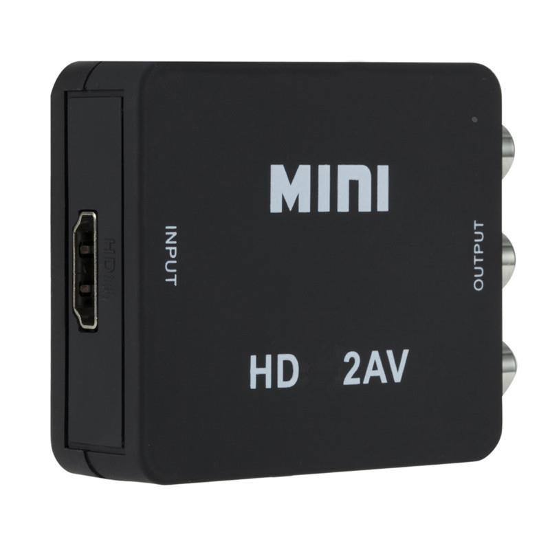 供应 hdTV转av视频转换器 hdTV to av转换器 支持1080P转接线定制 - 图1