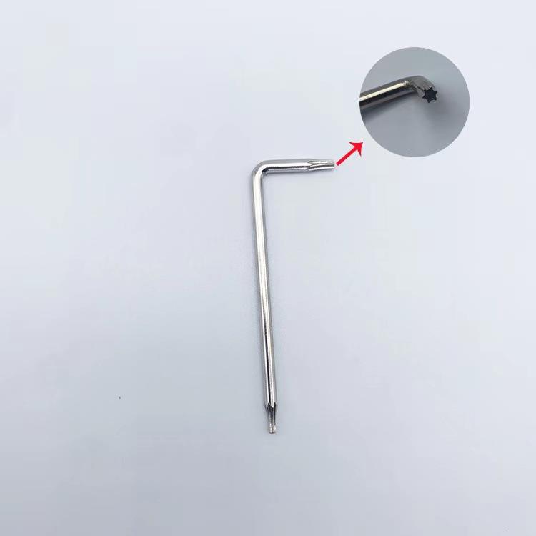 带孔加硬梅花T6T8T10T15T20T25T30T40T45L型扳手两用双头星型扳手 - 图1