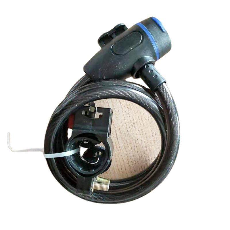 自行车锁 防盗钢丝锁 山地车圈型锁 钢缆锁电动车钢丝锁定制,淘宝优惠券,粉丝福利购,淘宝优惠卷