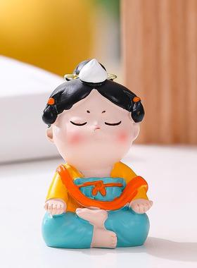 创意唐朝淑女宫廷摆件系列古风可爱娃娃中国风工艺品家居装饰摆件