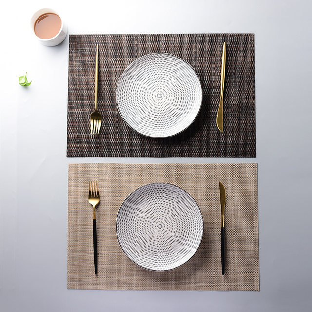 NEWSCHOOL textured placemat restaurant hotel table mat