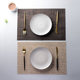 NEWSCHOOL textured placemat restaurant hotel table mat