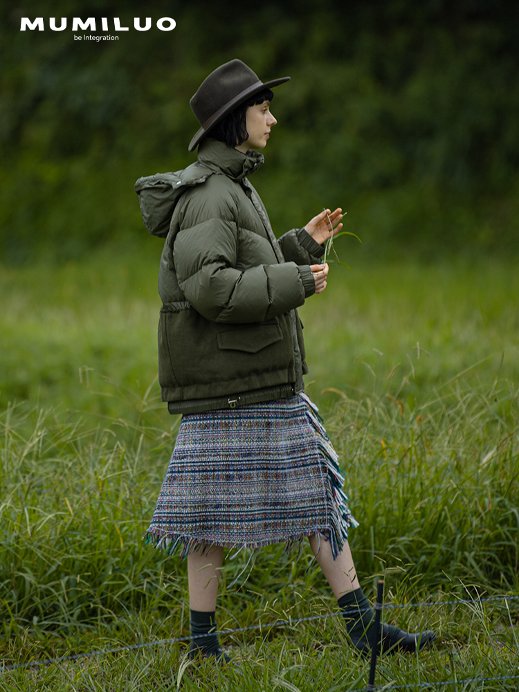 mumiluo 21fw进口面料流苏新半身裙 慕米洛半身裙