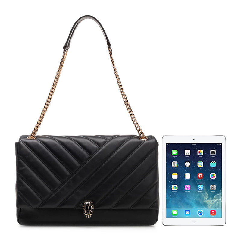 bvlgari黑色新款女士287994单肩包 YISHEHUI海外女士包袋