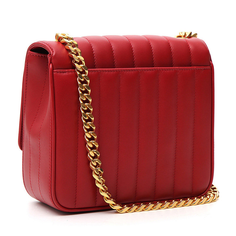 圣罗兰女士红色羊皮斜挎包 YISHEHUI海外女士包袋